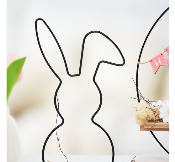 Metal rabbit "Fridolin"