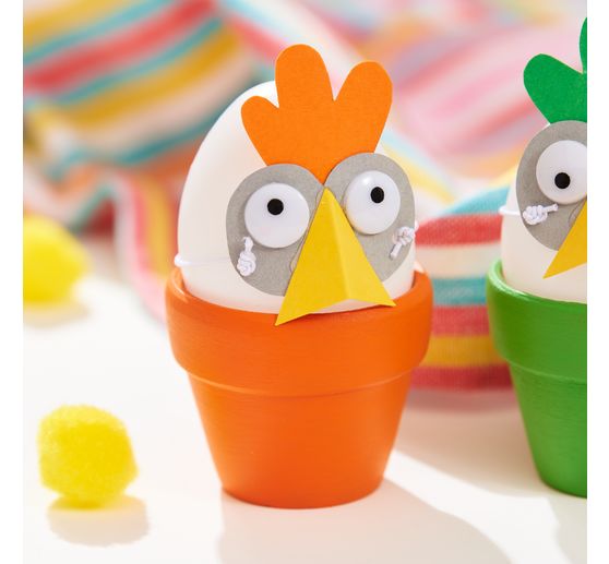 VBS Deko-Eier "Weiß", 100 Stück