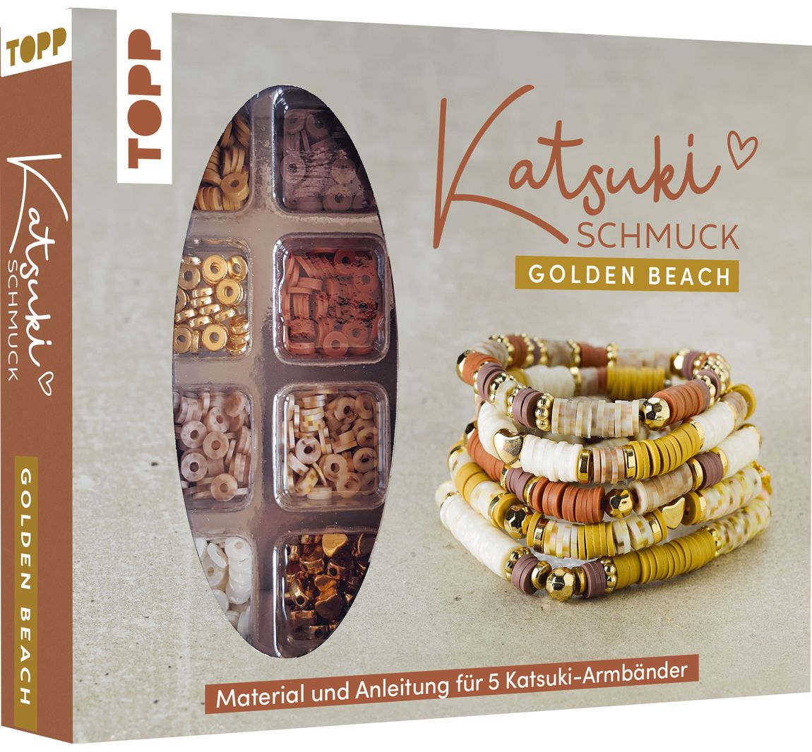 Katsuki Schmuckset "Golden Beach"