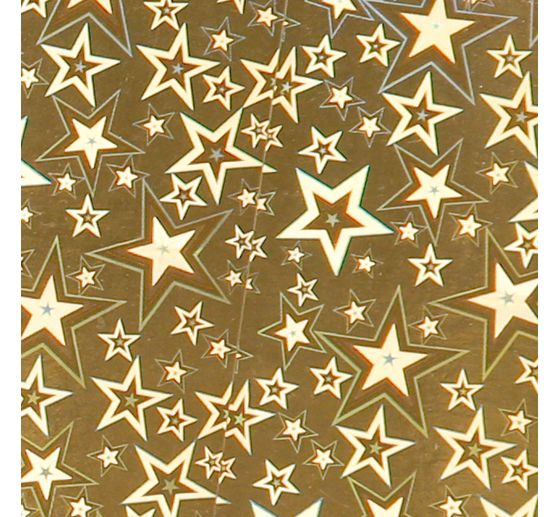 Holografie-Karton "Sterne"