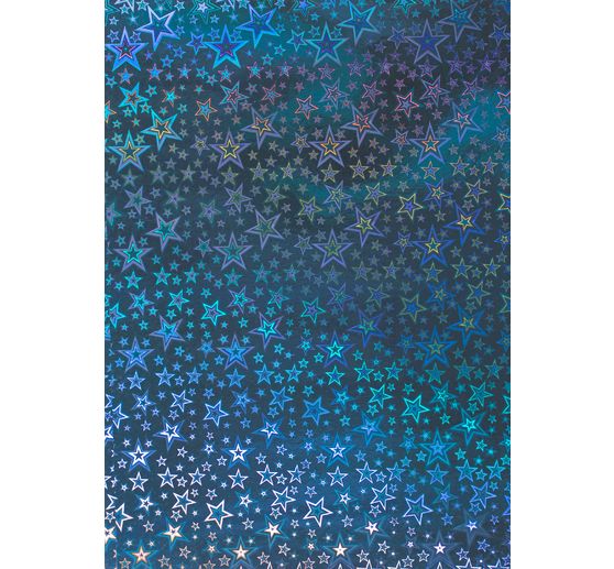 Holografie-Karton "Sterne"