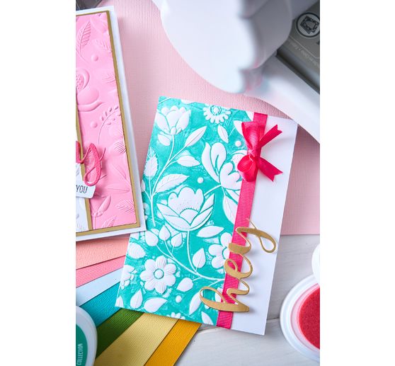 Sizzix 3D-Prägeschablone "Happy Garden by Catherine Pooler"