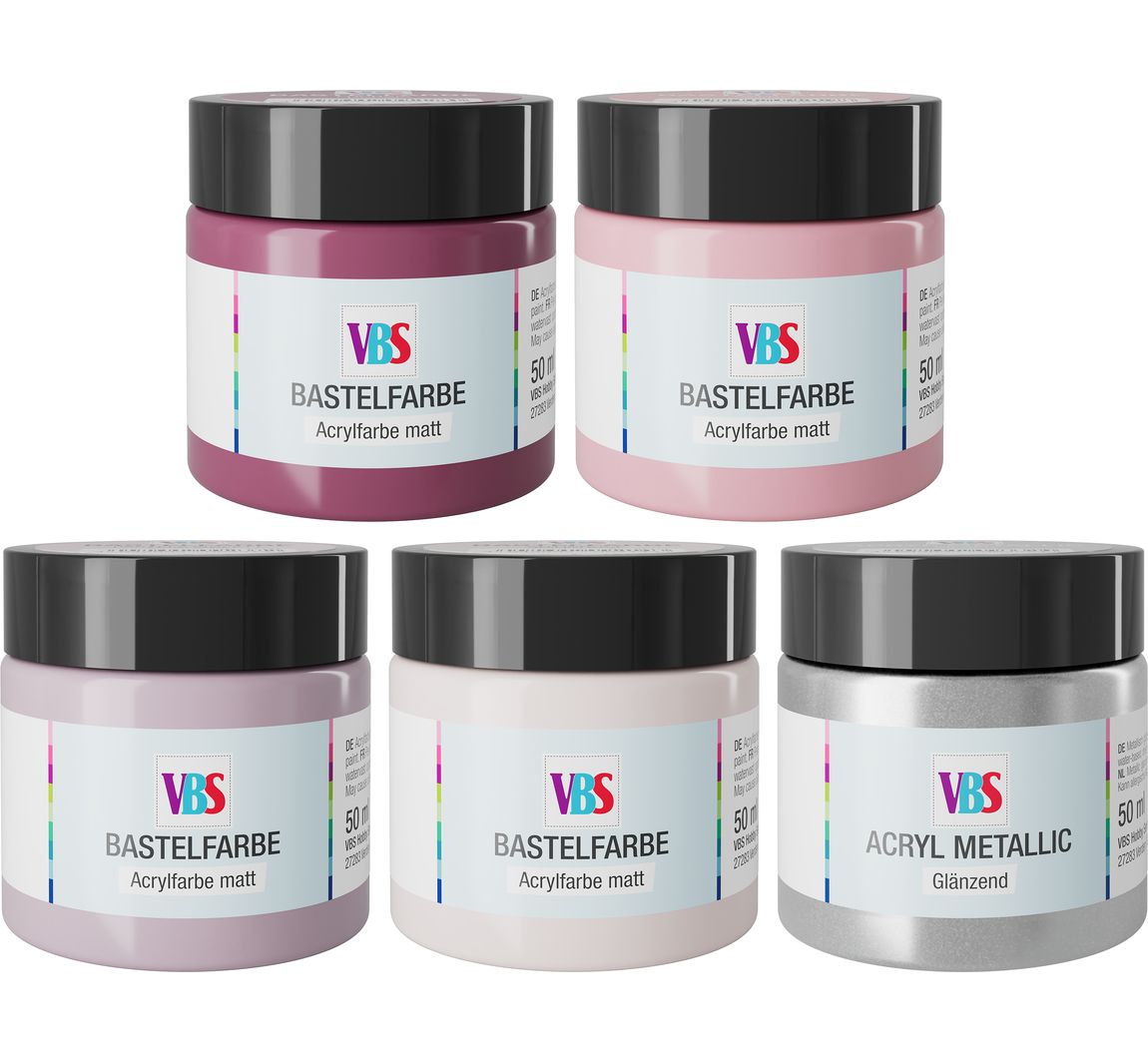 VBS Bastelfarben-Set "Polarlichter"