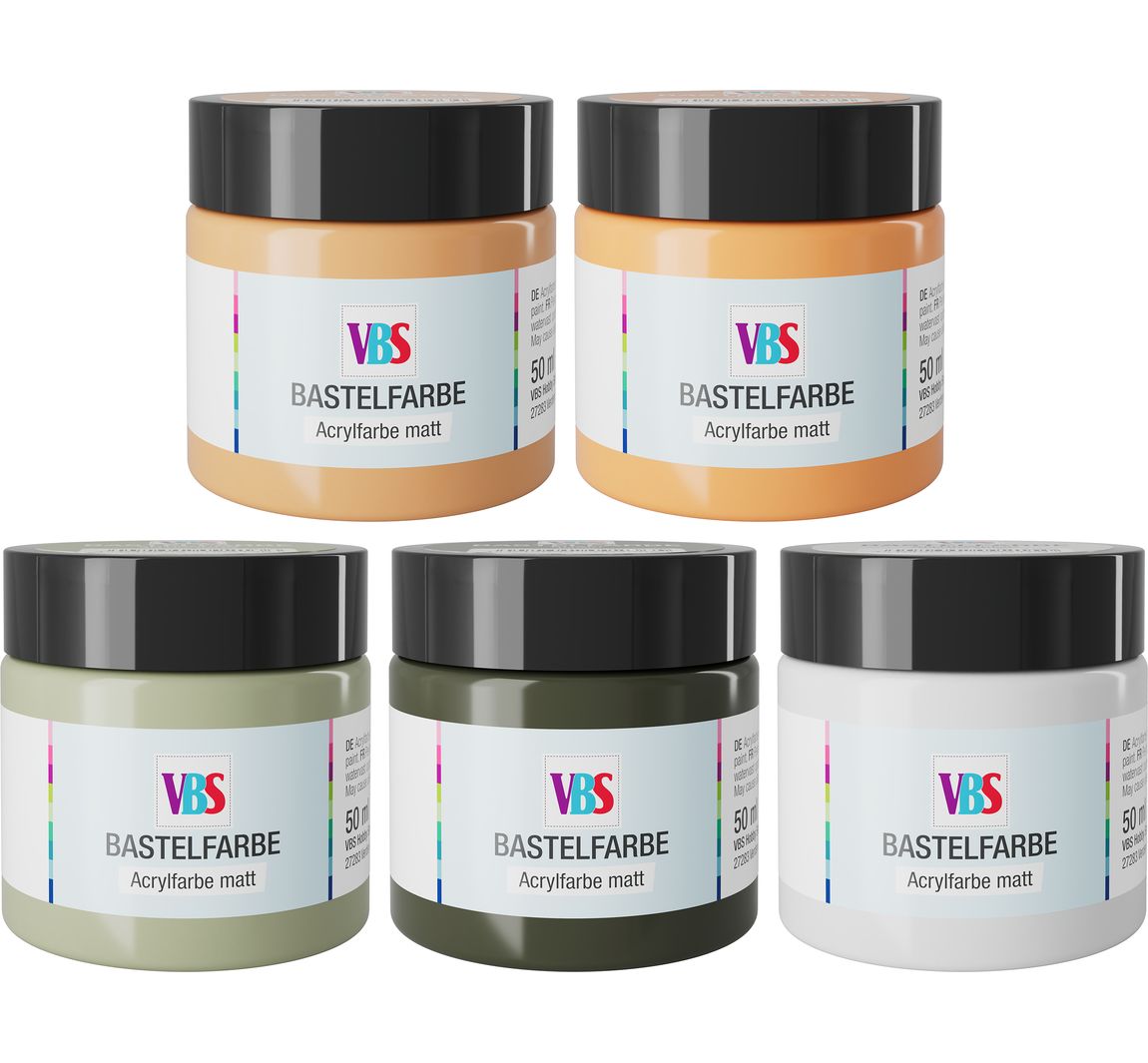 VBS Bastelfarben Set "Nature"