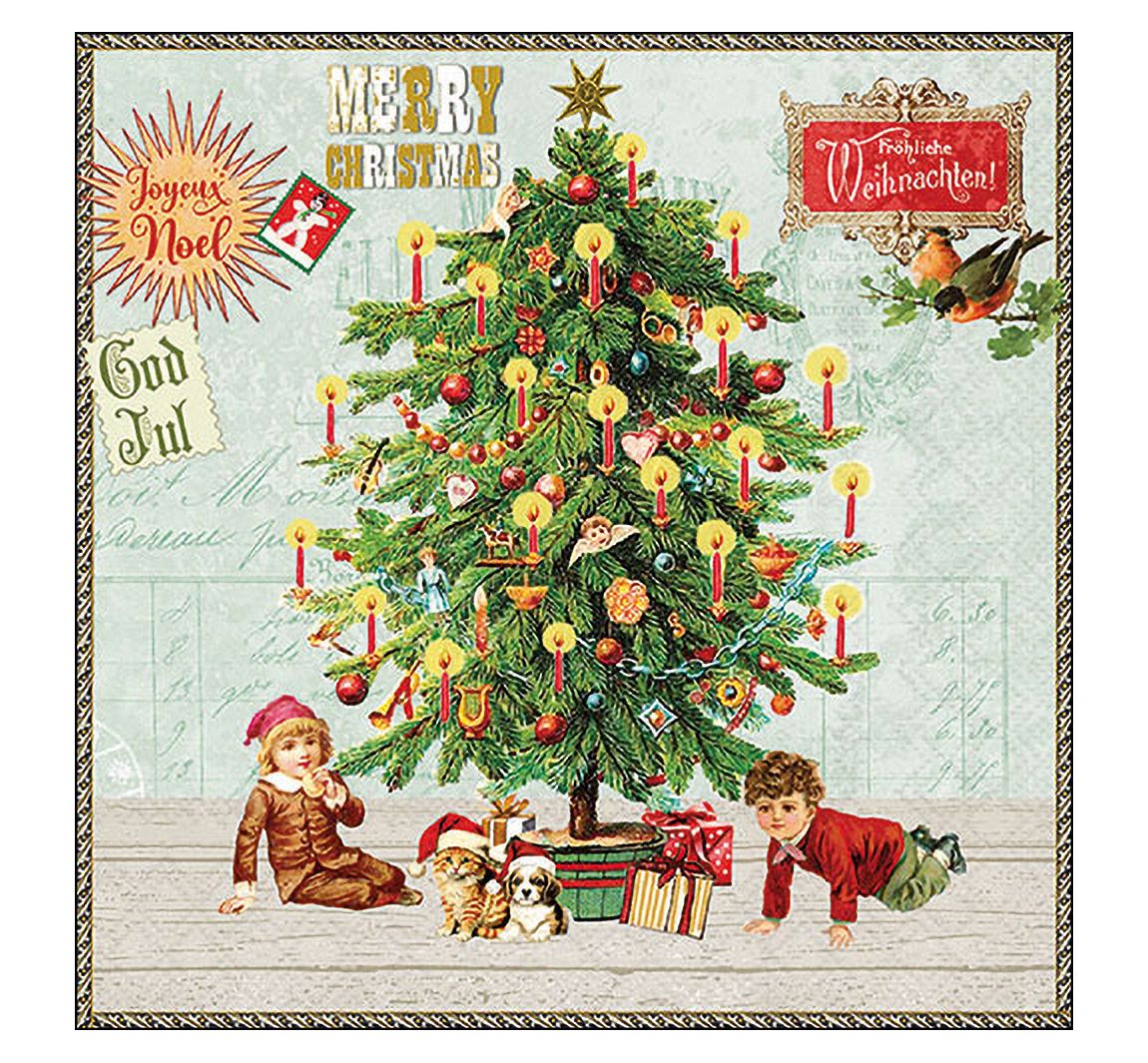 Serviette "Under The X-Mas Tree"
