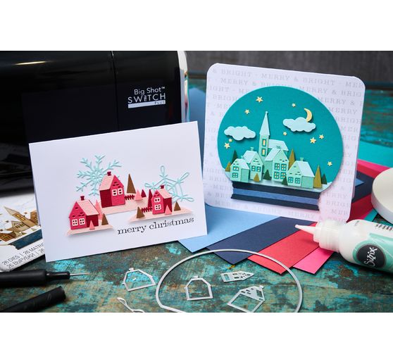 Sizzix Thinlits Stanzschablone "Snowglobe by Tim Holtz"