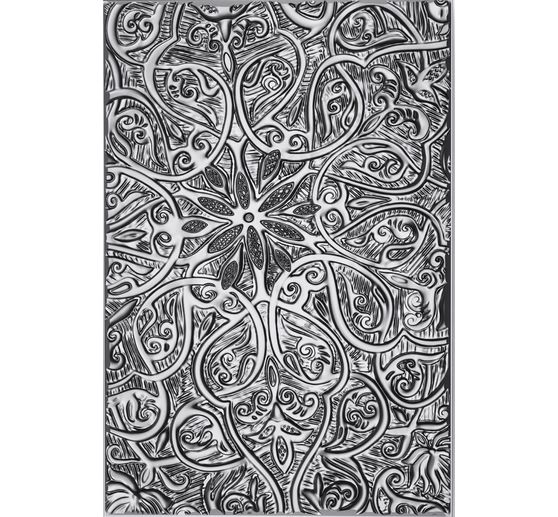 Sizzix A5 Prägeschablone "Engraved by Tim Holtz"