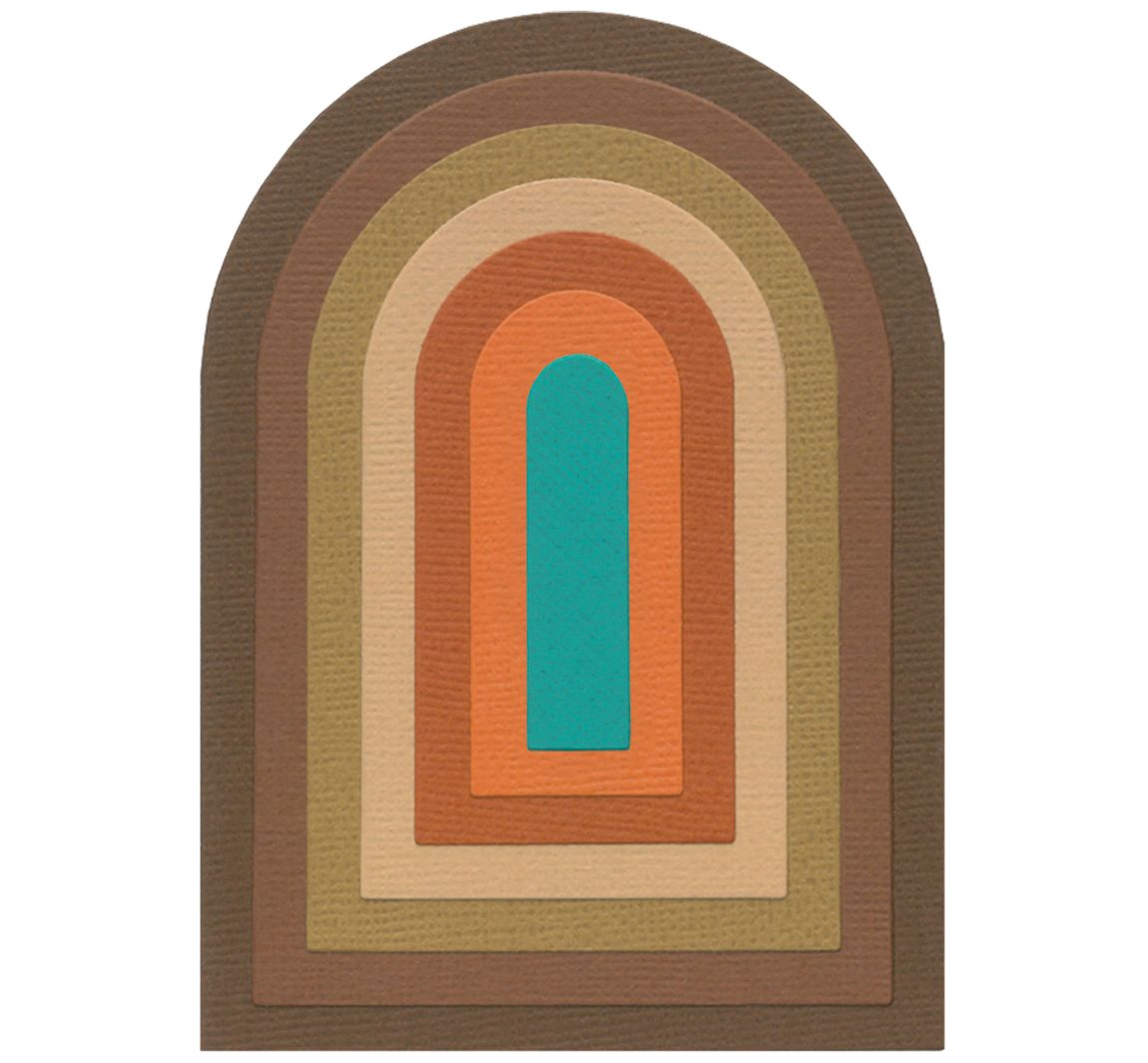 Sizzix Framelits Stanzschablone "Tunnel Arches by Eileen Hull"