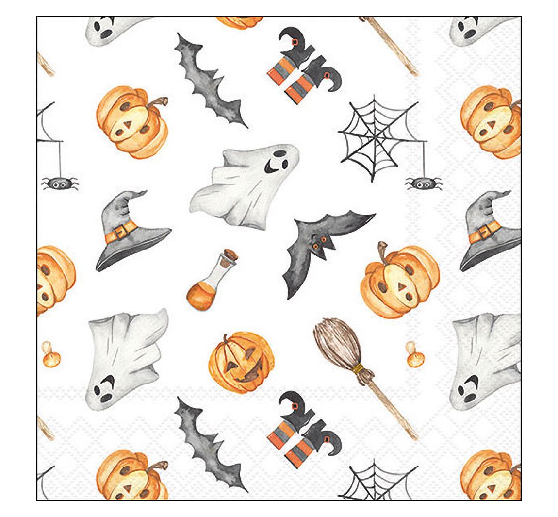 Serviette "Happy Halloween"