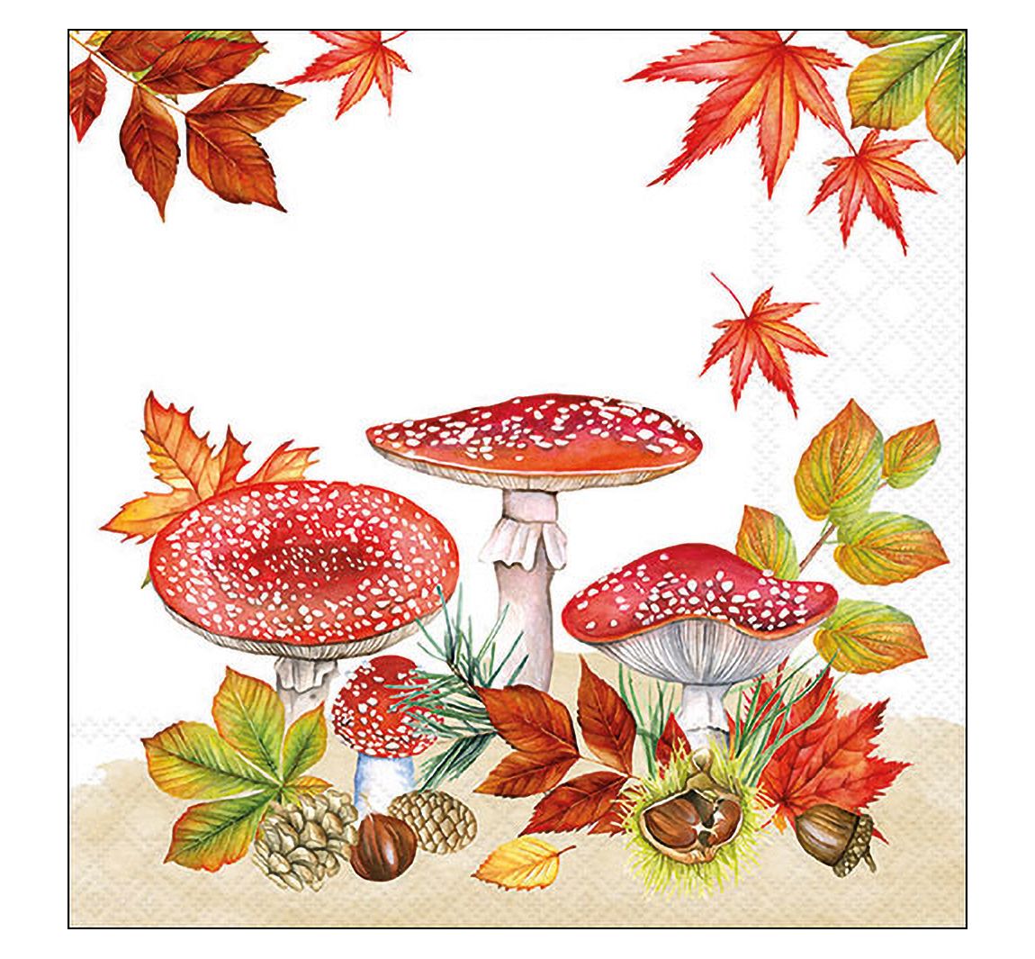 ambiente Serviette "Fly Agaric Group"