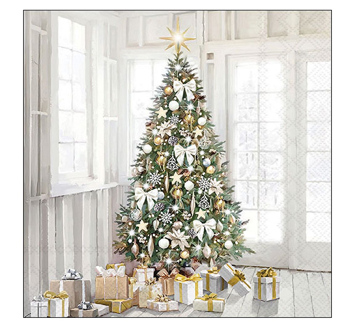 Serviette "Modern Christmas Tree"