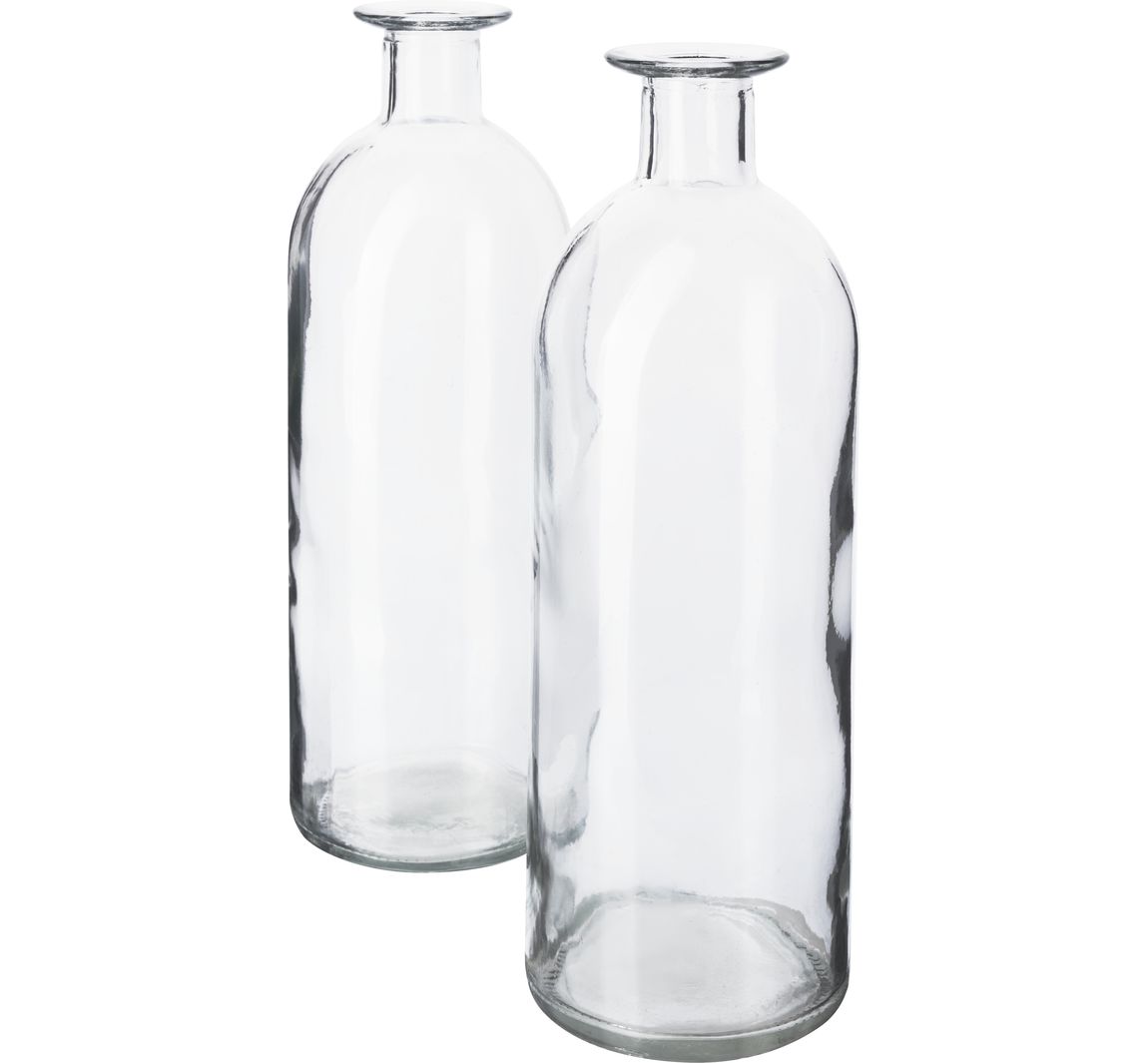 VBS Glasvasen "Bottle", 2 Stück