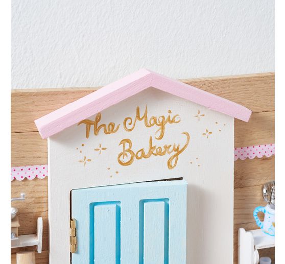 VBS Miniatur Eingangstür "Sam" mit Treppenstufen