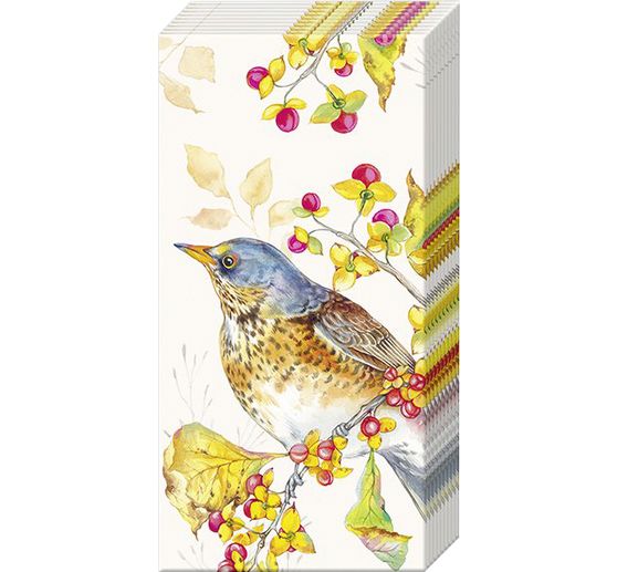 Papiertaschentücher "Autumn Birds"