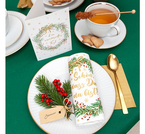 VBS Servietten-Set "Winter & Weihnachten"
