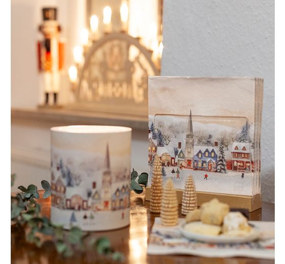 VBS Servietten-Set "Winter & Weihnachten"
