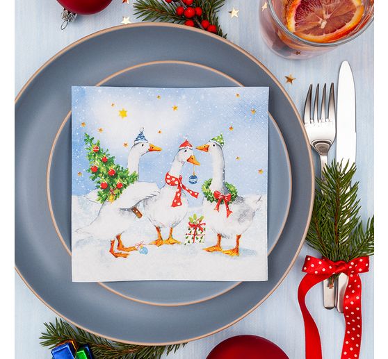 VBS Servietten-Set "Winter & Weihnachten"