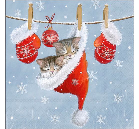 VBS Servietten-Set "Winter & Weihnachten"