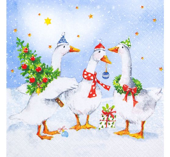 VBS Servietten-Set "Winter & Weihnachten"