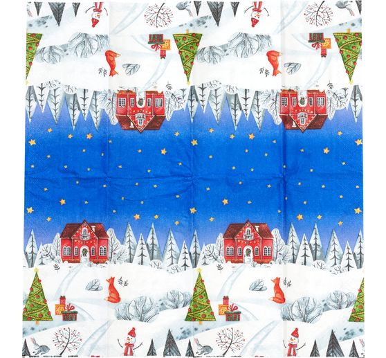Paper handkerchiefs "Polar Bear Kiss"