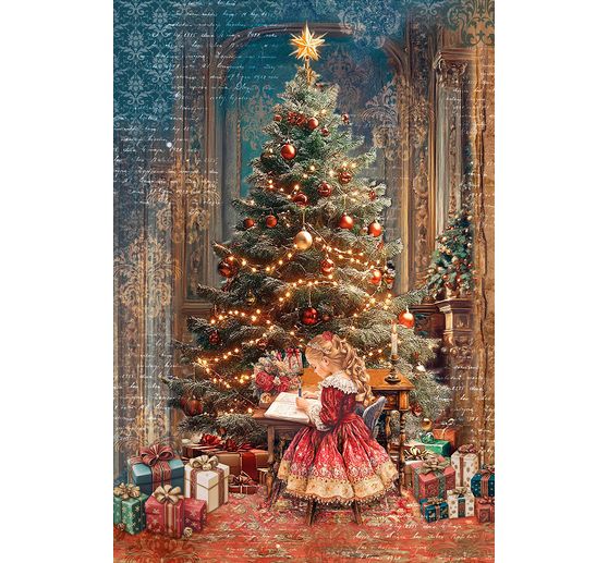 Motif straw silk assortment "Toy Shop", set of 4
