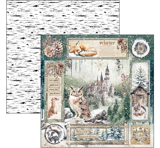 Scrapbook-Papier "Forest Tales"