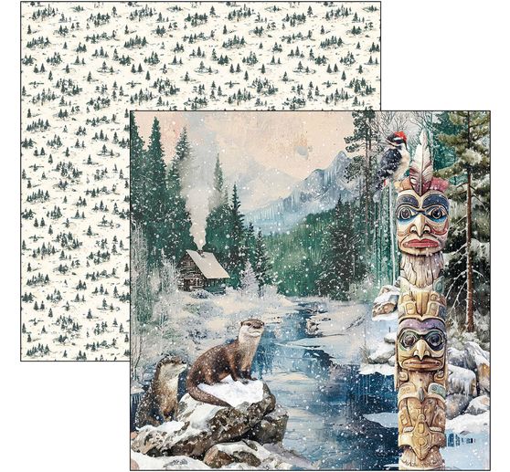 Scrapbook-Papier "Forest Tales"