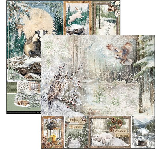 Scrapbook-Papier "Forest Tales"