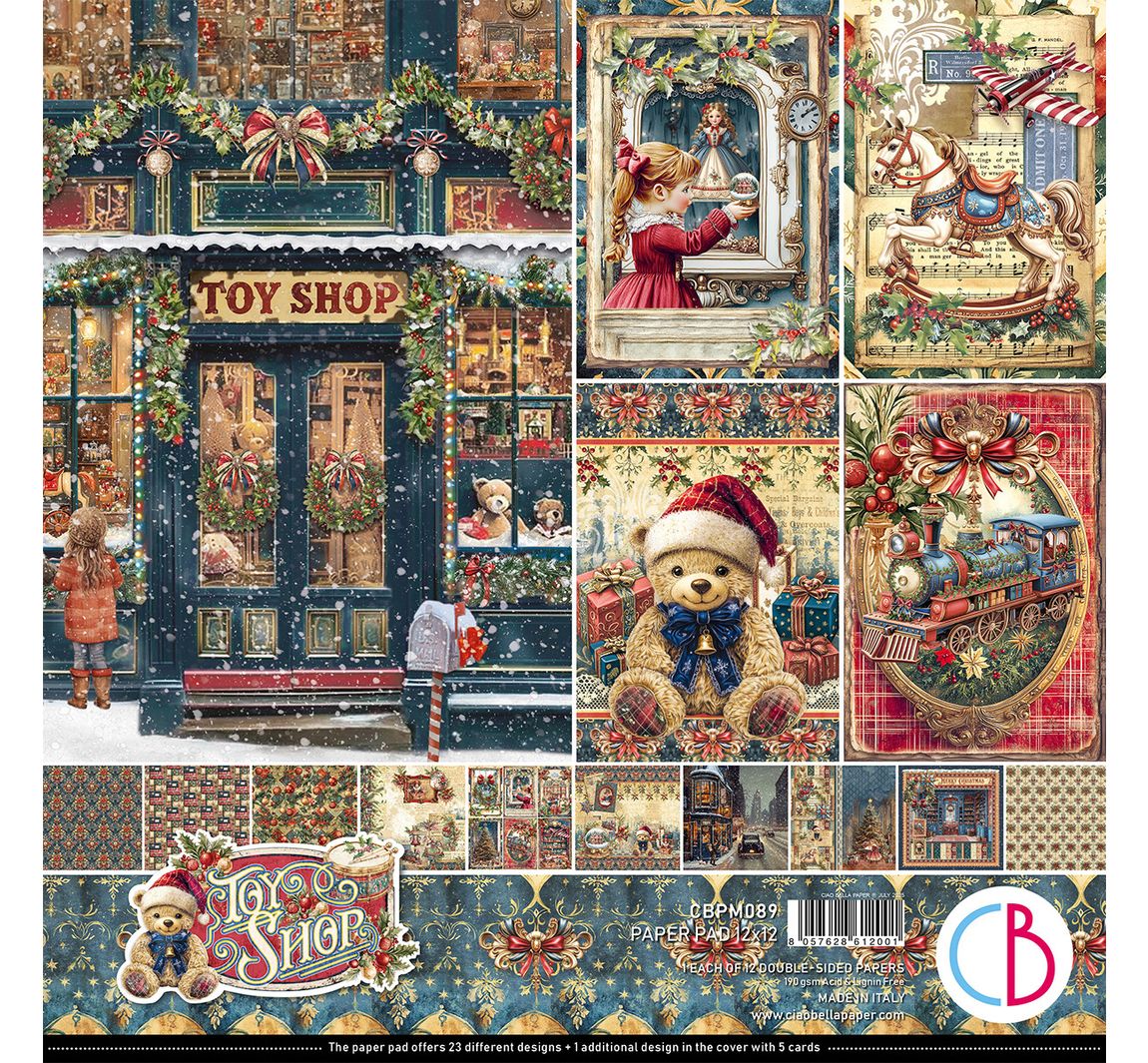Scrapbook-Papier "Toy Shop"