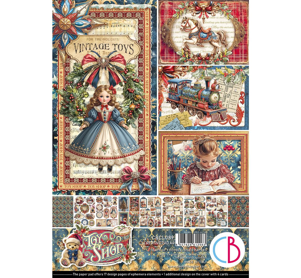 Papier-Set "Toy Shop"