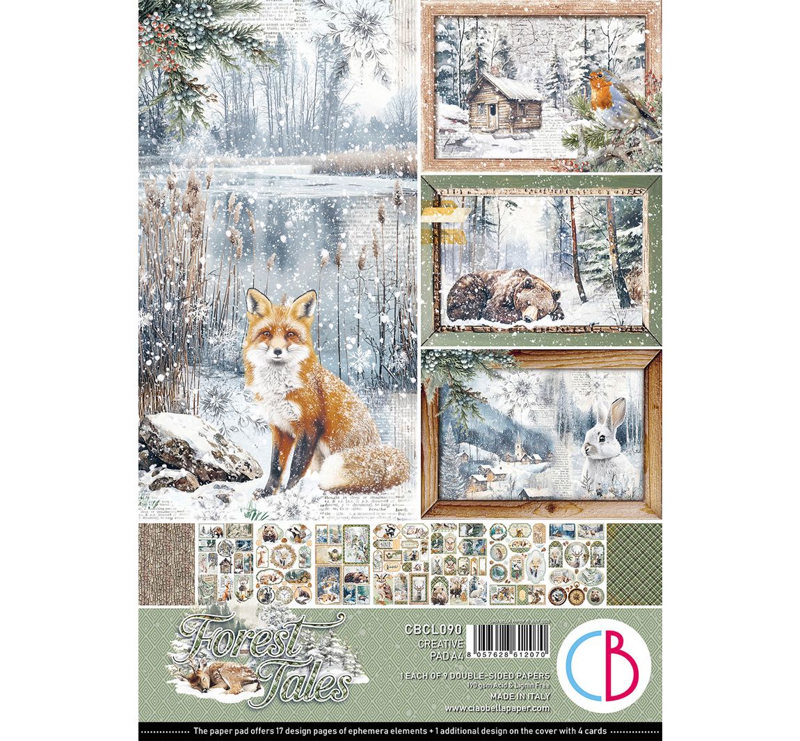 Papier-Set "Forest Tales"