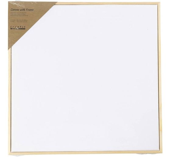 Leinwand mit Rahmen, 30 x 30 cm