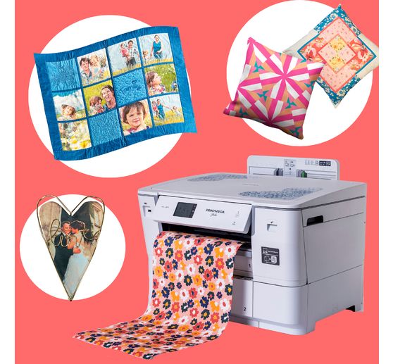 brother PrintModa Studio HL-JF1 Stoffdrucker, inkl Starterpaket