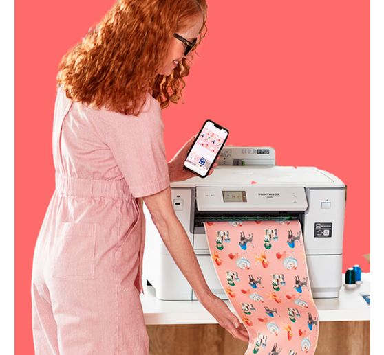 brother PrintModa Studio HL-JF1 Stoffdrucker, inkl Starterpaket