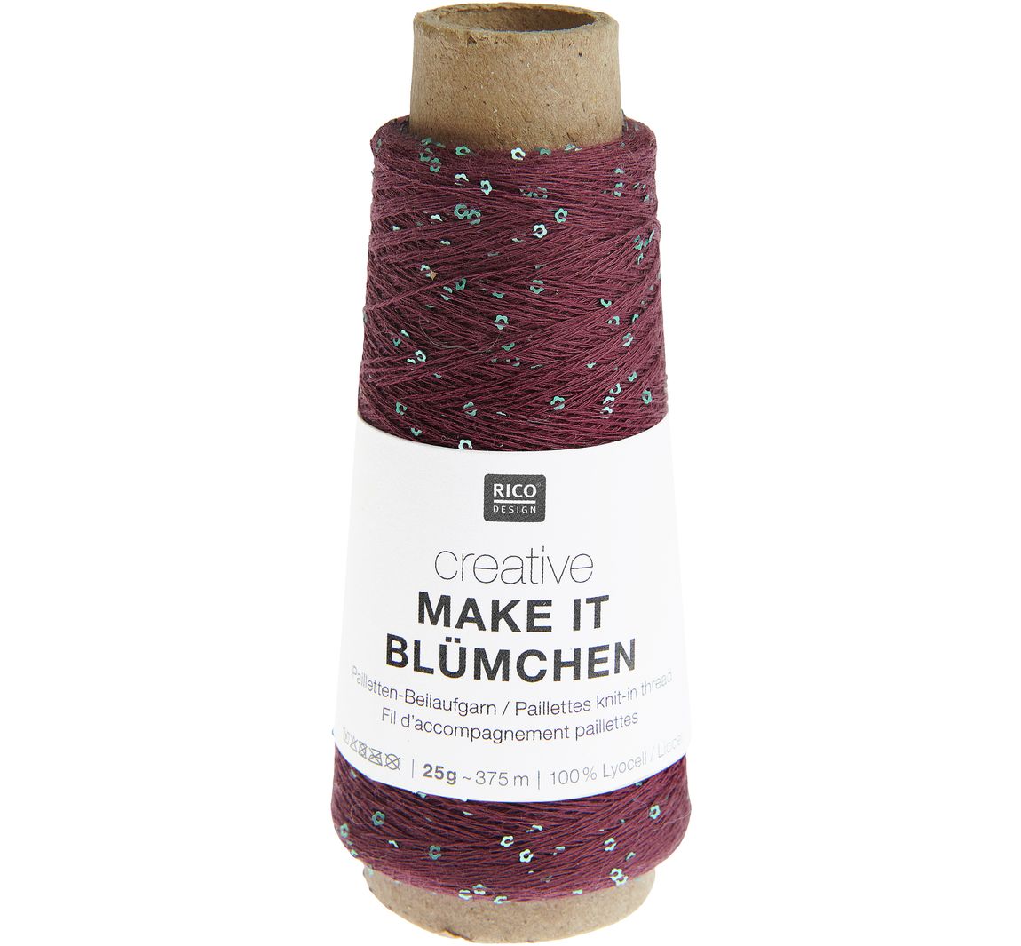 Rico Design Creative "Make It Blümchen" - Bordeaux