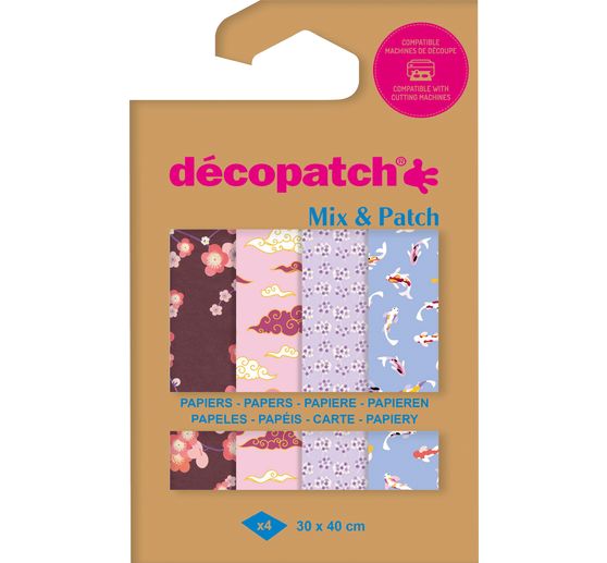 Décopatch Pocket Hot-Foil Collection Mix and Patch "Reise nach Japan"