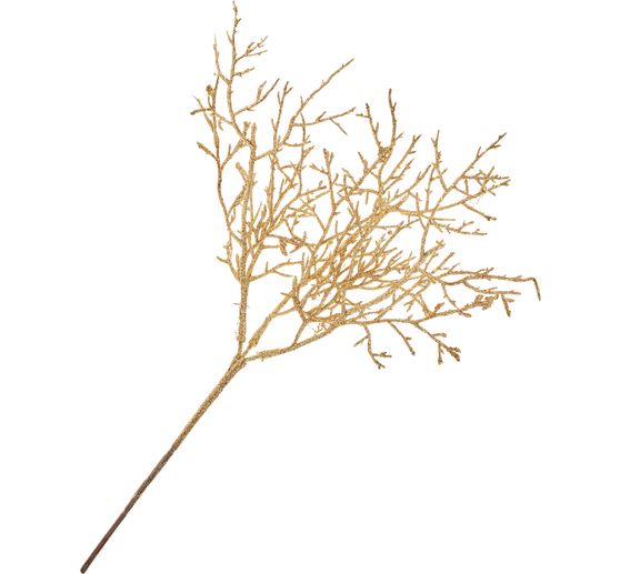 Deko-Zweig "Gold", L 38 cm