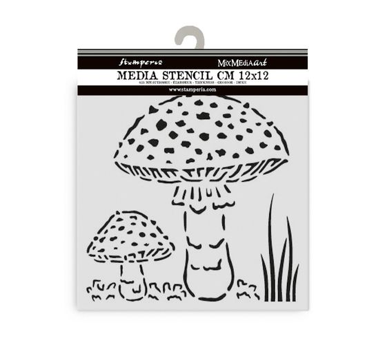 Schablone "Whispering Woods - Mushrooms"