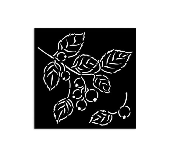 Schablone "Whispering Woods - Berries"