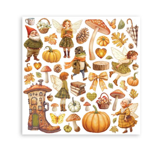 Scrapbook-Block "Whispering Woods"