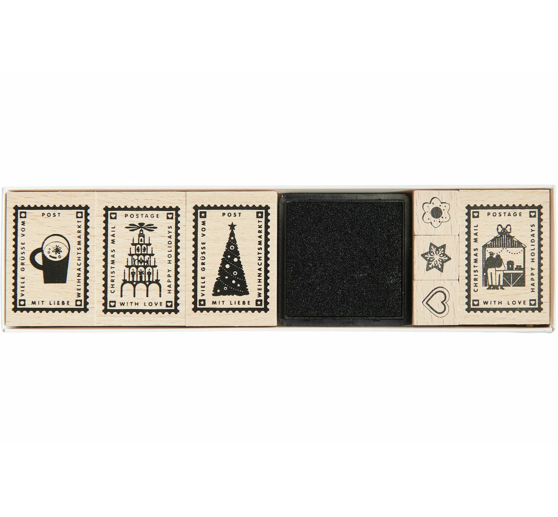 Stempel-Set "Weihnachtspost"