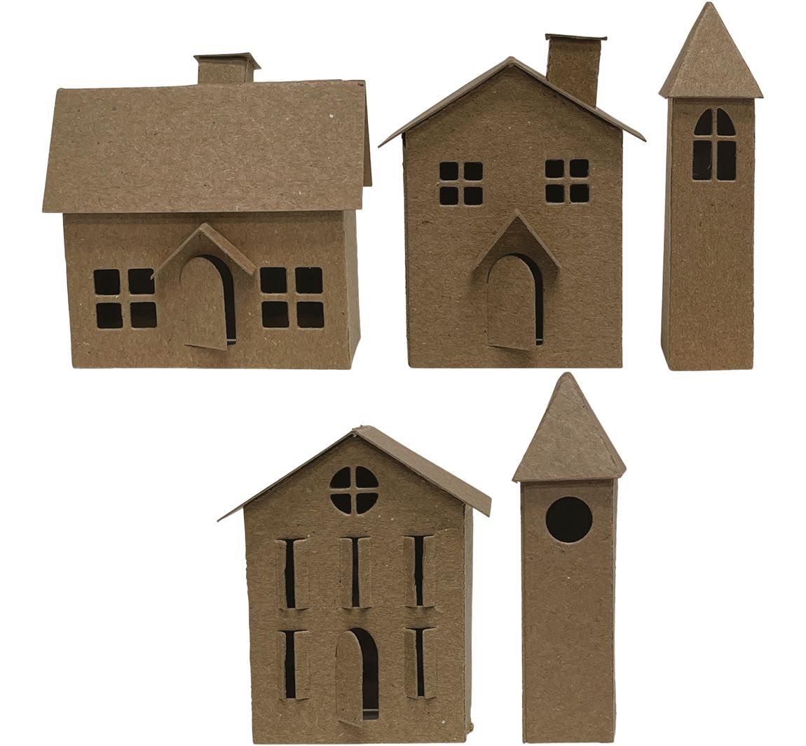 Sizzix Thinlits Stanzschablone "Paper Village #2 by Tim Holtz"