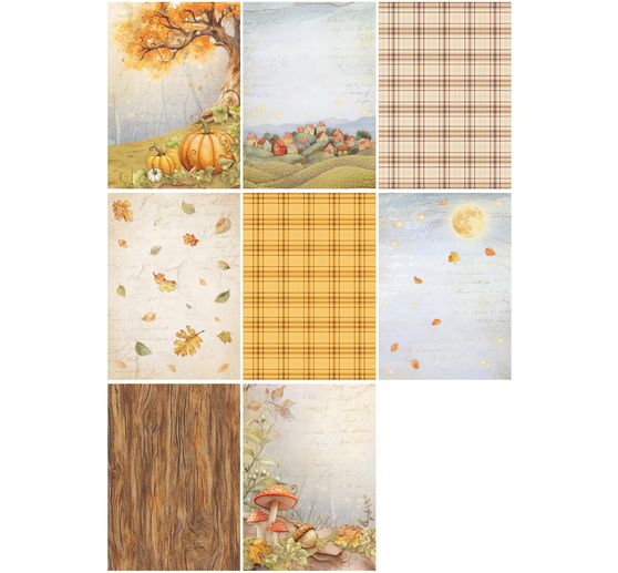 Motiv-Strohseide Backgrounds "Whispering Woods"
