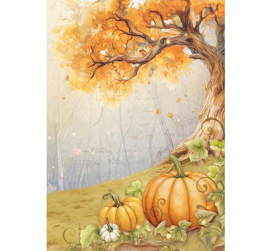 Motiv-Strohseide Backgrounds "Whispering Woods"