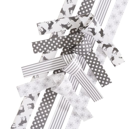 Papierstreifen "X-Mas Grey"