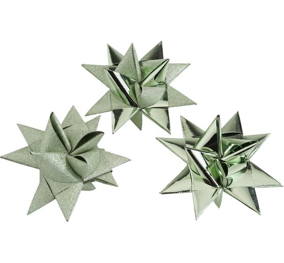 Papierstreifen "Salbei Glitter"