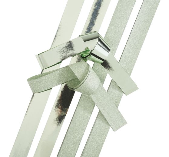 Papierstreifen "Salbei Glitter"