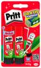 Pritt Klebestifte 2x 22 g, plus Radierer