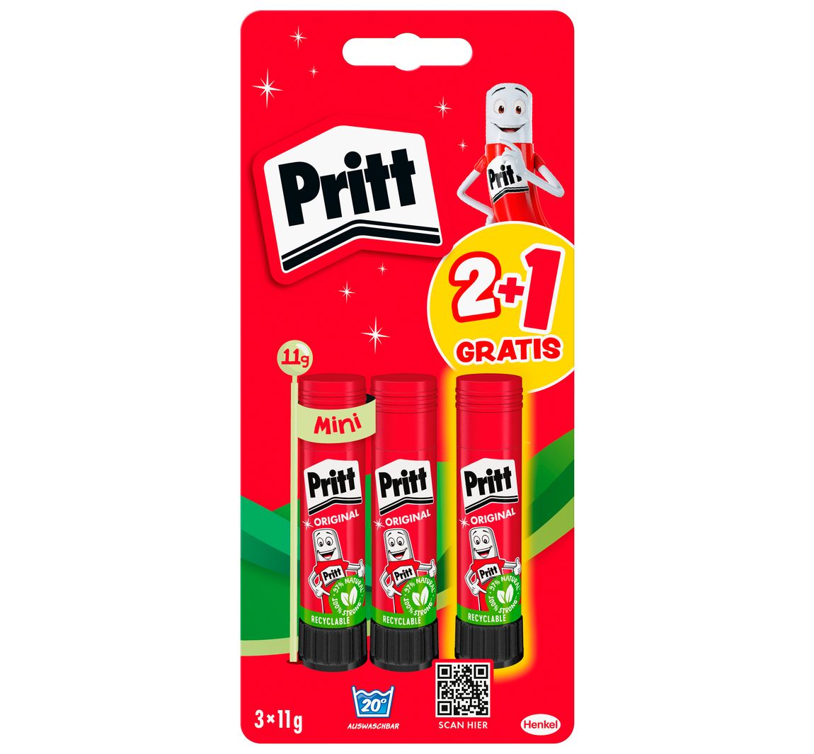 Pritt Klebestifte 3x 11 g