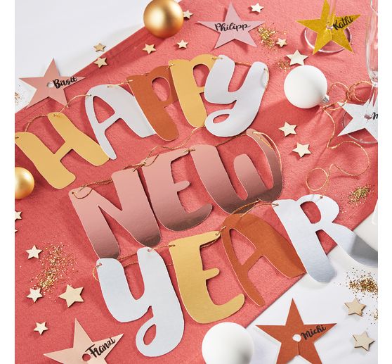 Metallic- und Glitzerpapier-Mix, A4, 32 Blatt